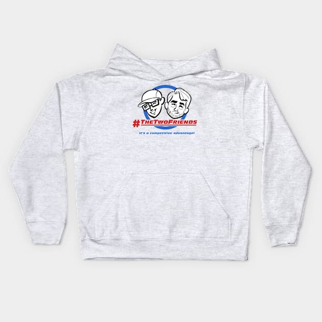 #thetwofriends Kids Hoodie by Blank Check